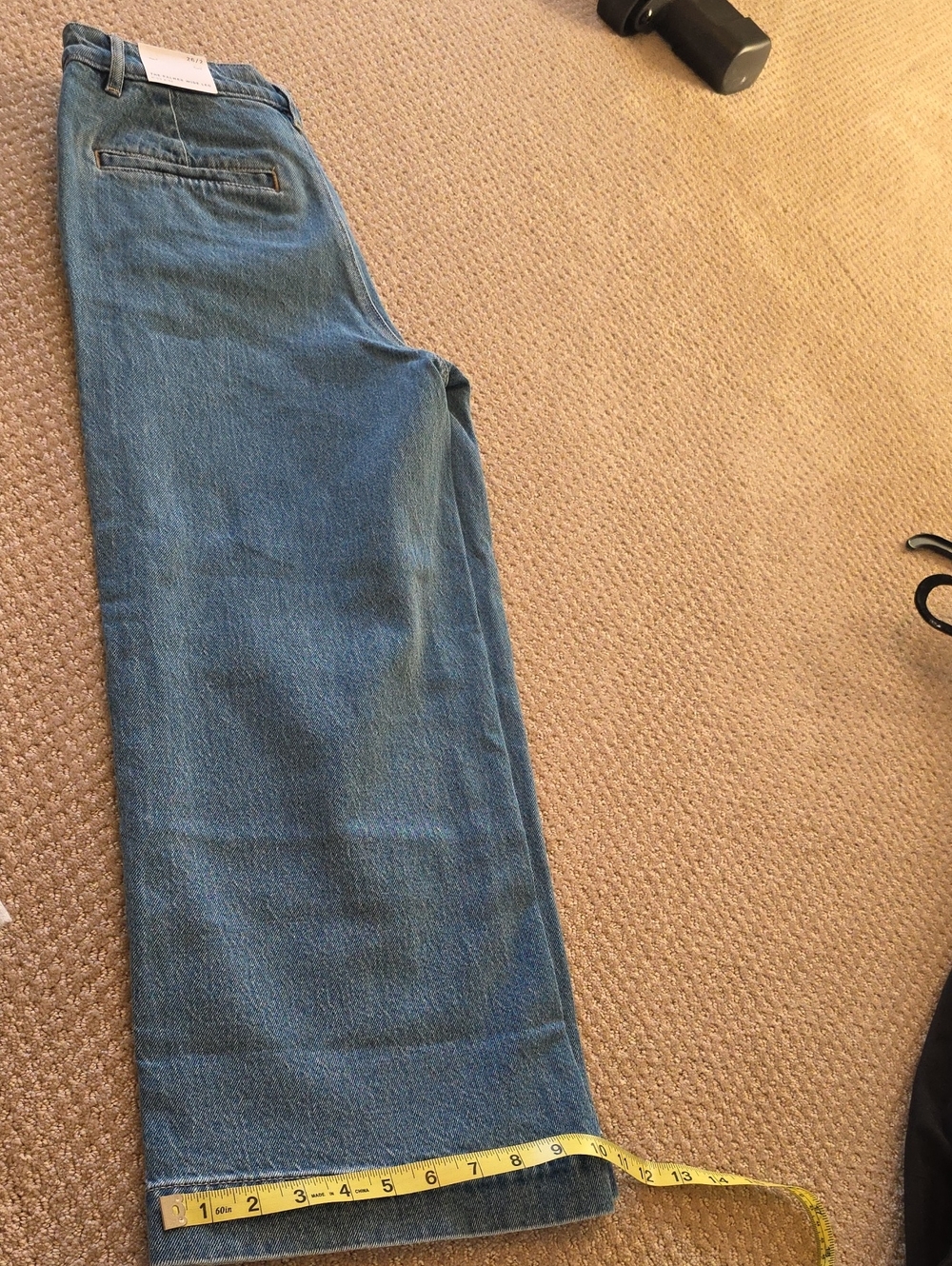 NEW Loft Women's Jeans The Palmer Wide Leg High Rise Denim 26/2 Blue